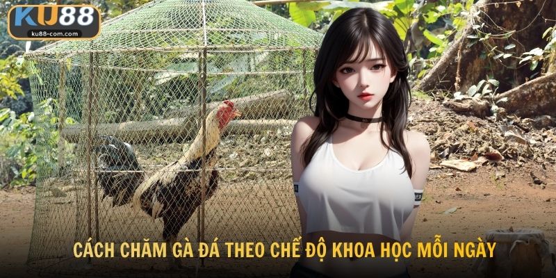 Cách chăm gà đá theo chế độ khoa học mỗi ngày
